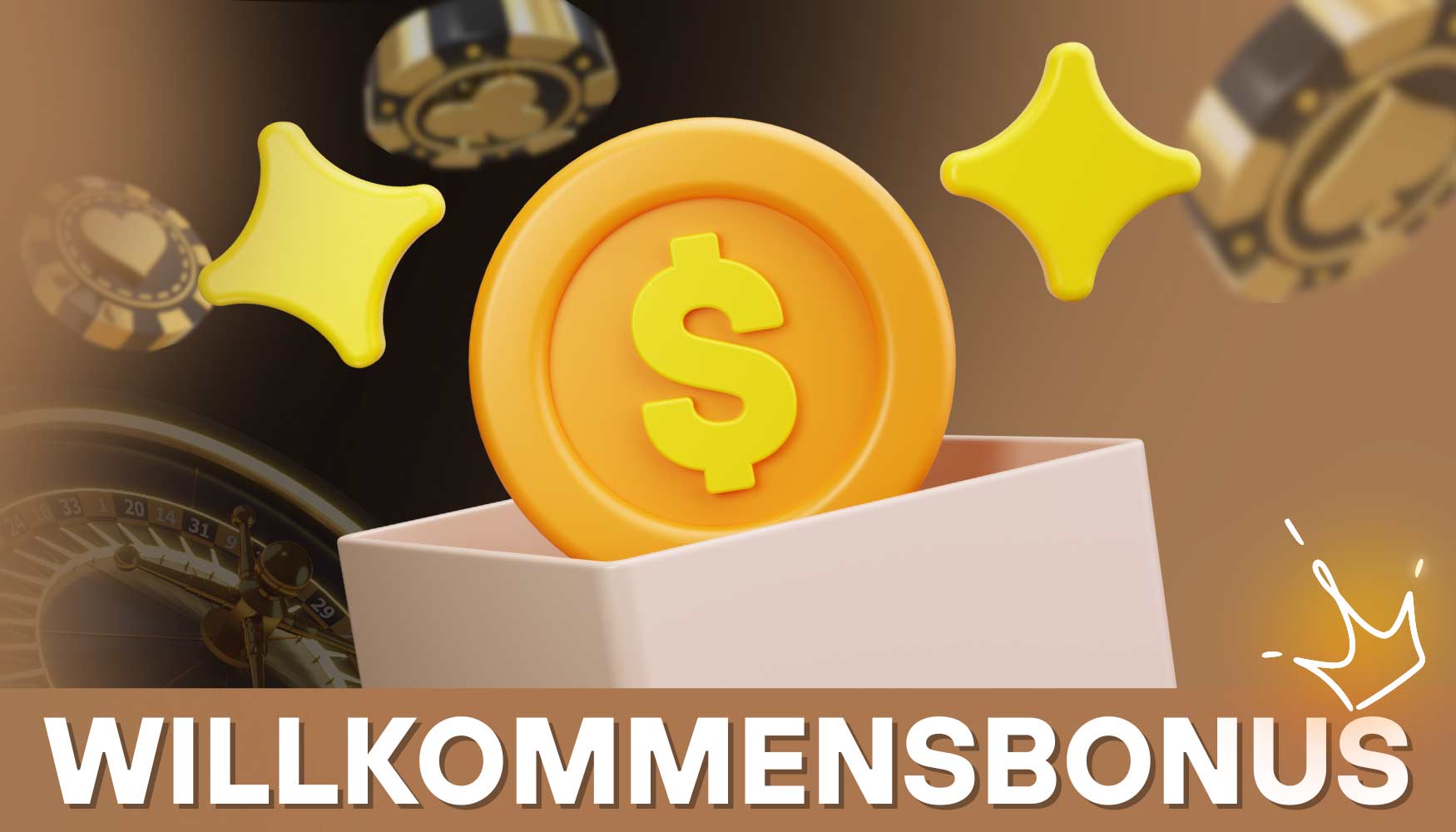 Neue Spieler bei CrownPlay können den CrownPlay Willkommensbonus erhalten